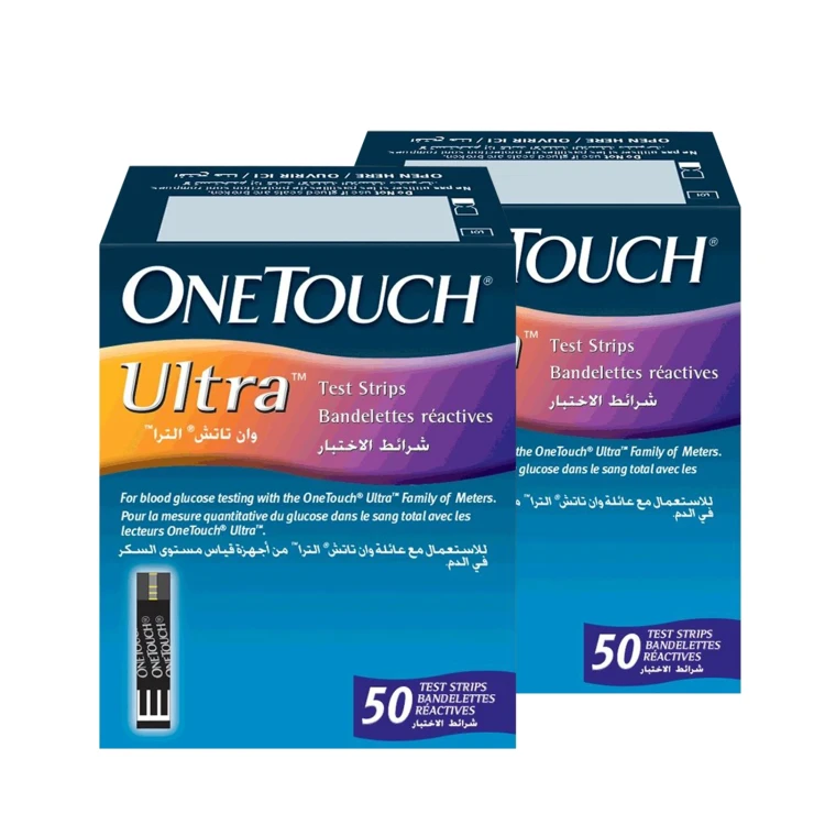 ONE TOUCH ULTRA Test Strips - pack of 2 (50+50)